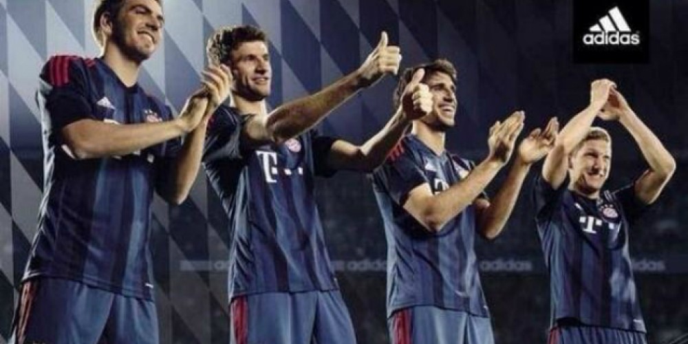 adidas presentó una camiseta del Bayern Munich para la Champions