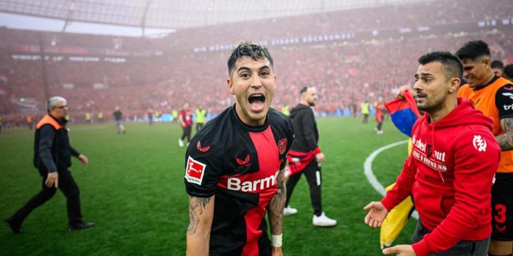 Bayer Leverkusen hizo historia y grit&oacute; campe&oacute;n en Alemania