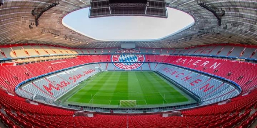 Así luce el Allianz Arena, estadio del Bayern Múnich, remodelado en su interior