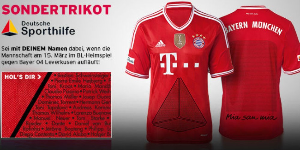 El Bayern Munich invita a sus hinchas a ser parte de la camiseta