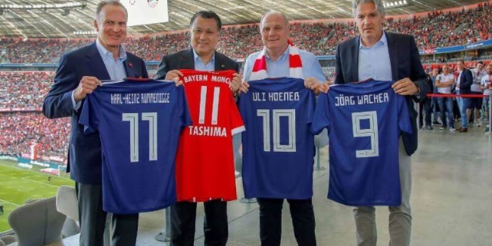 Bayern M&uacute;nich firm&oacute; un acuerdo con la Asociaci&oacute;n de F&uacute;tbol de Jap&oacute;n para trabajar en conjunto