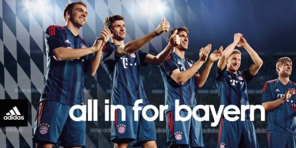adidas y Bayern Munich vendieron 1.3 millones de camisetas la última temporada