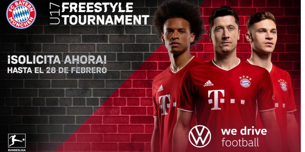 Bayern M&uacute;nich arm&oacute; un torneo de f&uacute;tbol freestyle con una visita al club para el ganador 