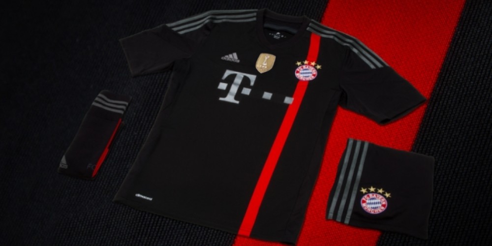 adidas present&oacute; la tercera camiseta del Bayern Munich