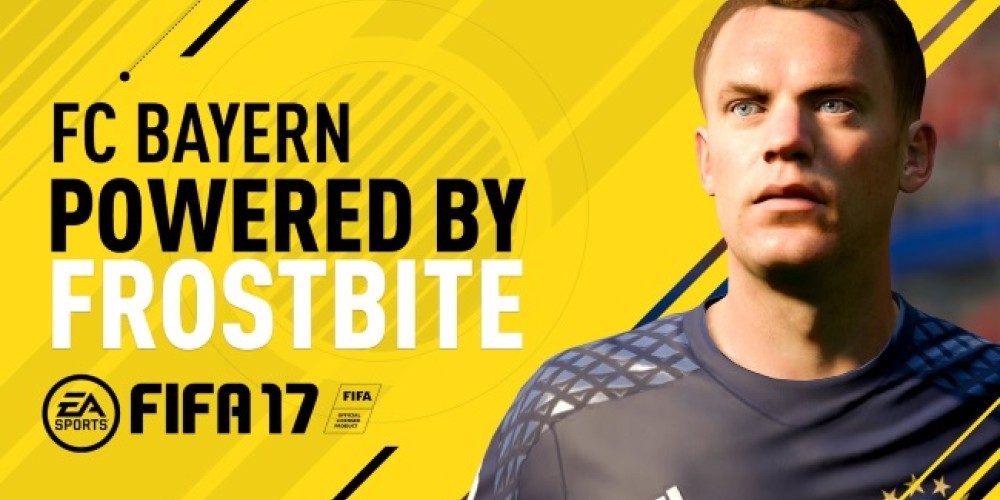 El FIFA17 mostró sus espectaculares gráficos junto al Bayern Munich