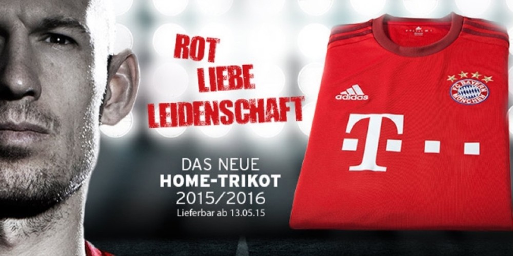 El Bayern Munich ya tiene su nueva camiseta oficial adidas