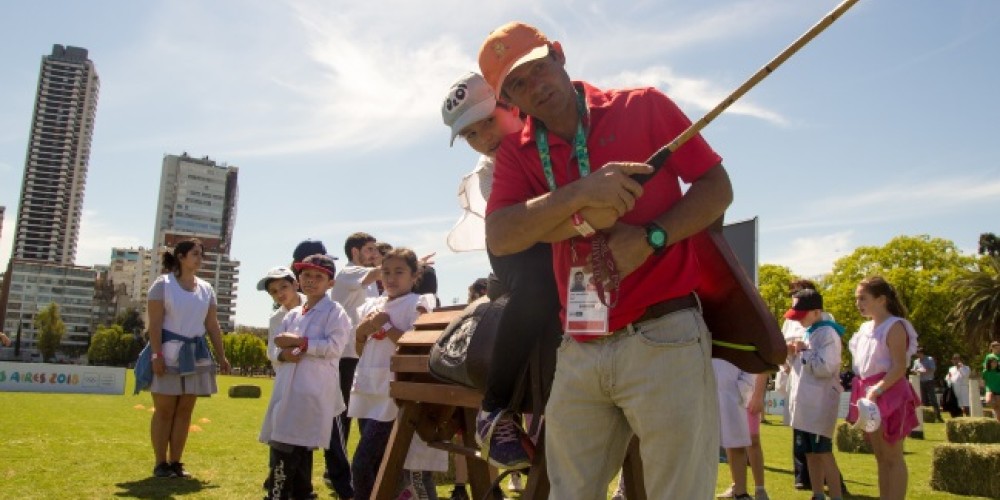  Exhibici&oacute;n de Polo en los Juegos Ol&iacute;mpicos de la Juventud Buenos Aires 2018