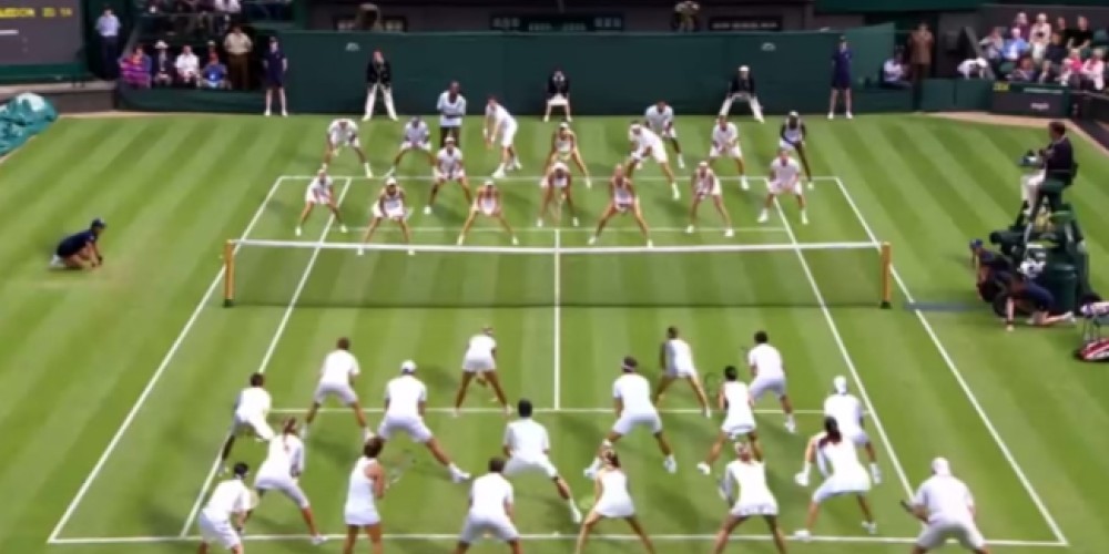 La BBC recibe Wimbledon con todas las estrellas reunidas para su spot