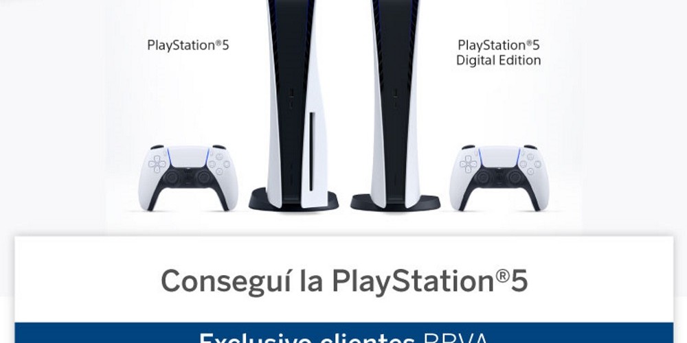 BBVA lanz&oacute; la preventa de PlayStation 5 en Argentina