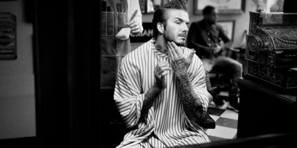 David Beckham present&oacute; su propia l&iacute;nea de productos de aseo bajo un interesante concepto