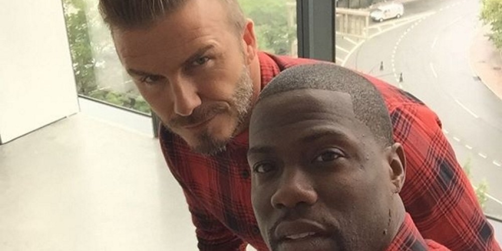 Divertida publicidad de Beckham junto a un comediante estadounidense