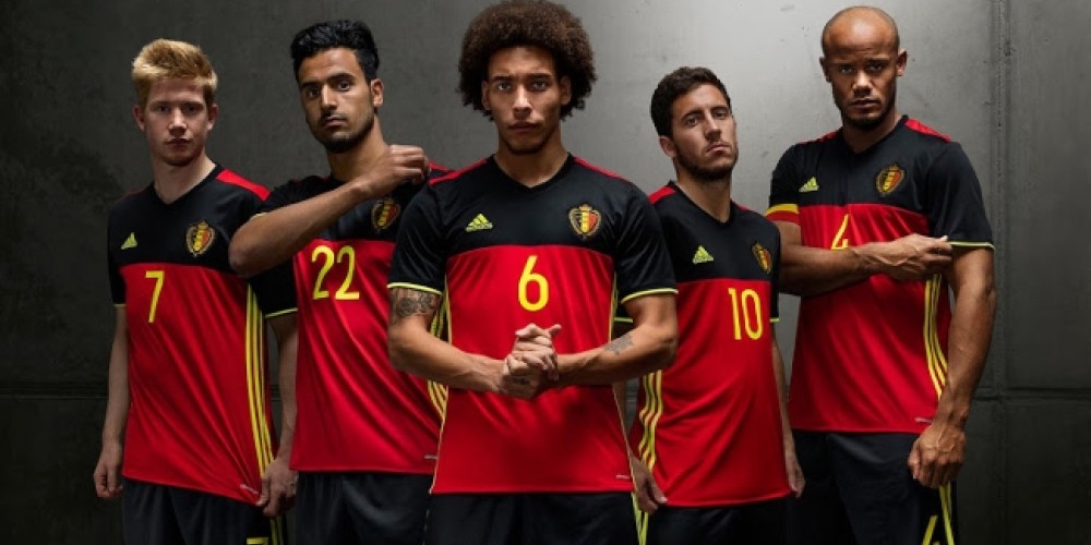 Destreza cometer Precursor adidas presentó la camiseta de Bélgica para la EURO 2016