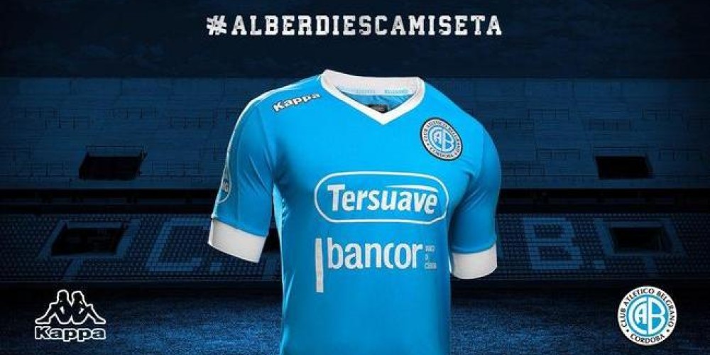 Kappa presenta la nueva camiseta de Belgrano en su vuelta al barrio Alberdi