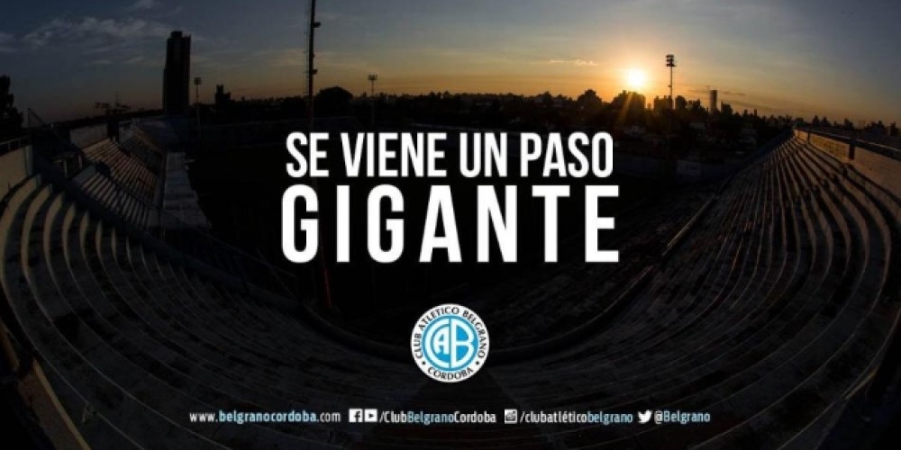 Belgrano de C&oacute;rdoba comenz&oacute; las obras en su estadio