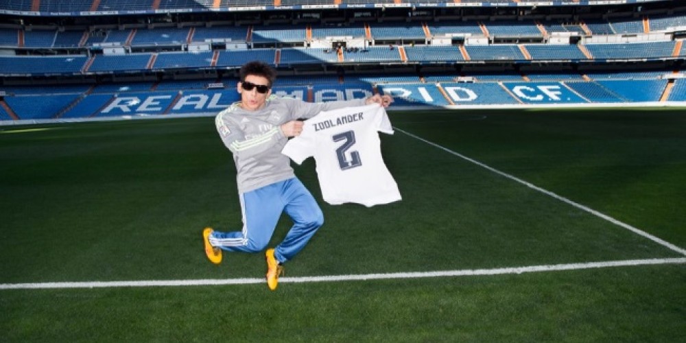 Zoolander, representado por Ben Stiller, fichó con el Real Madrid