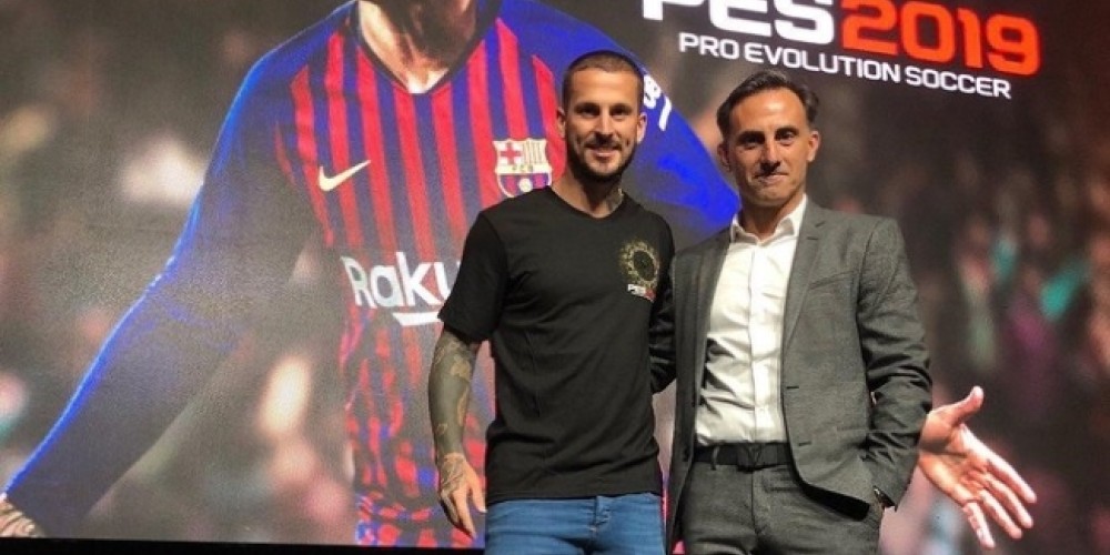 El PES 2019 presentó la tapa de su videojuego con Benedetto, Falcao y Coutinho