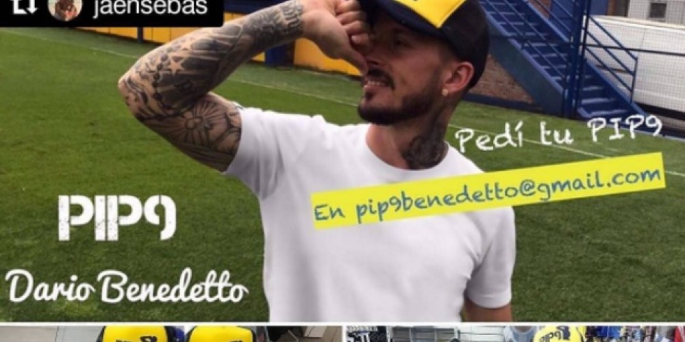 Benedetto presentó su propia línea de indumentaria y accesorios