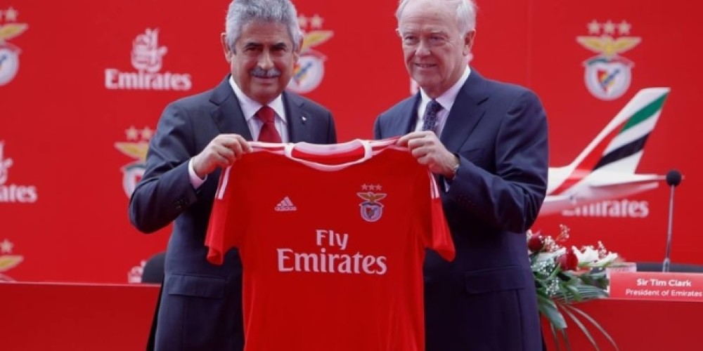 Benfica presentó su nueva camiseta adidas con Emirates como nuevo patrocinador