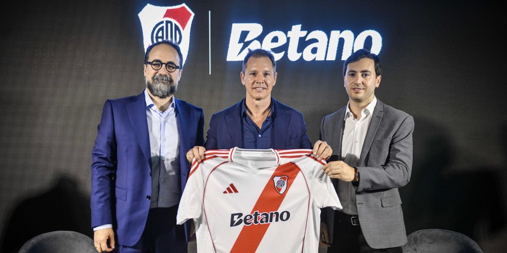 Betano es el nuevo main sponsor de River Plate hasta 2028