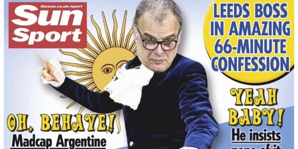 Marcelo Bielsa y una conferencia de prensa que lo convirtió en Trending Topic y tapa de todos los diarios