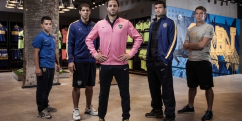 Boca y Nike presentaron su tienda exclusiva en el Museo Xeneize