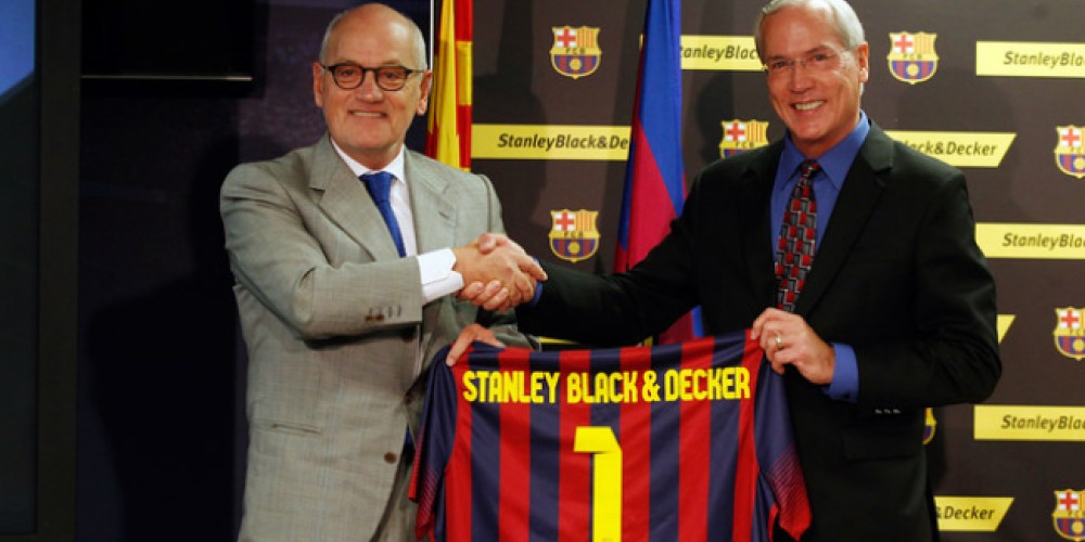 Stanley Black & Decker es nuevo patrocinador del FC Barcelona