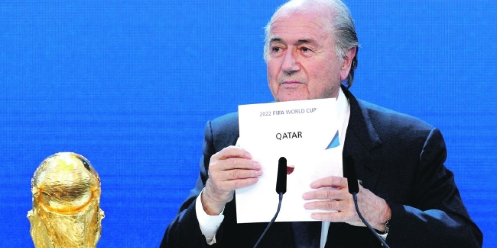 Blatter confirm&oacute; que Qatar 2022 se jugar&aacute; entre noviembre y diciembre