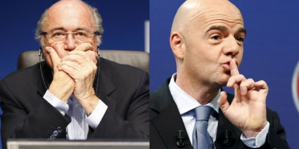 Blatter aconsejó a Infantino no aumentar a 40 países los Mundiales