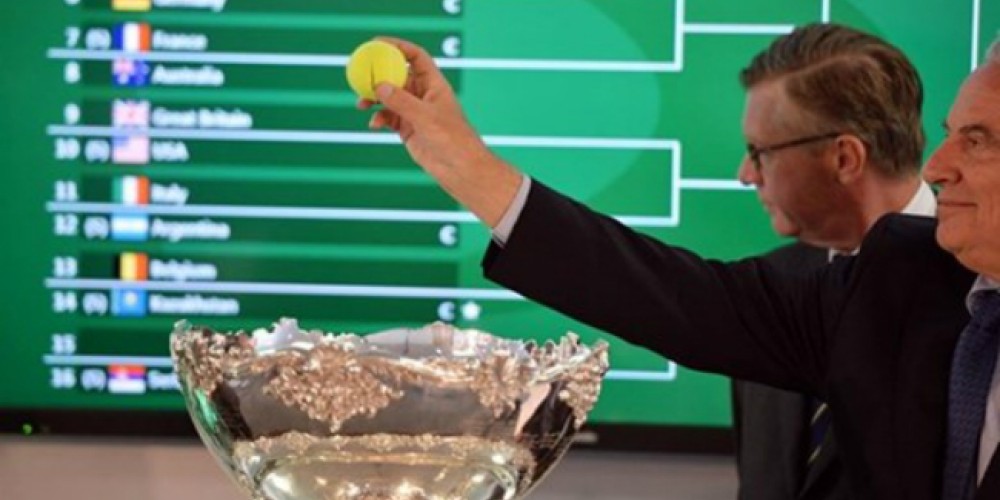 Se sorteó la Copa Davis 2014 by BNP Paribas