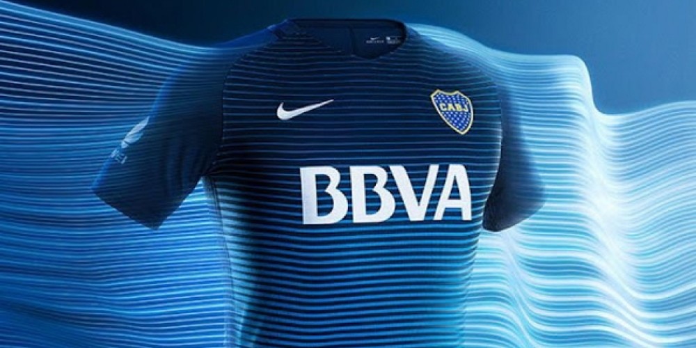 Boca presentó su nueva camiseta alterna para el 2017