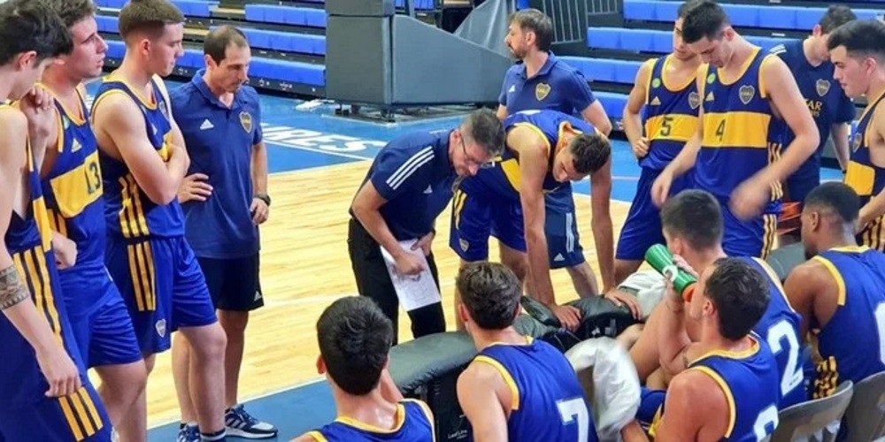 Boca estren&oacute; su nueva camiseta de b&aacute;squet en la antesala de la presentaci&oacute;n de f&uacute;tbol