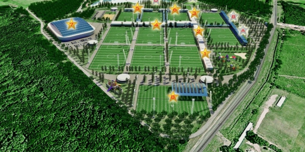 Boca revel&oacute; c&oacute;mo se nombrar&aacute;n las canchas de su nuevo predio en Ezeiza  