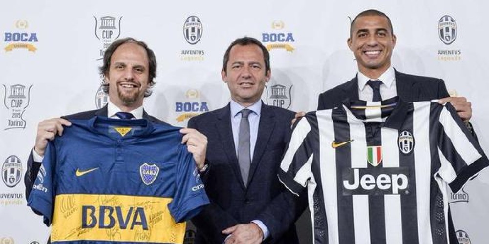Las glorias de Boca y Juventus jugarán la UNESCO Cup