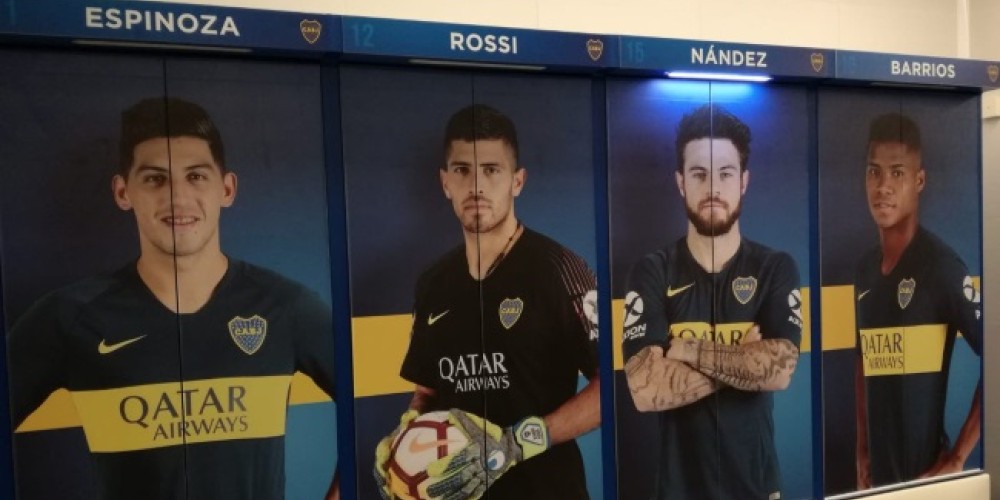 Boca personalizó el vestuario del predio ¿harán lo mismo en el Bernabéu?