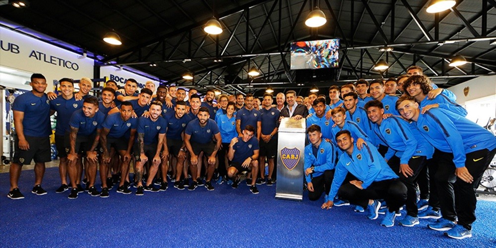 Para Primera, femenino e inferiores, Boca inauguró su centro de entrenamiento en Ezeiza