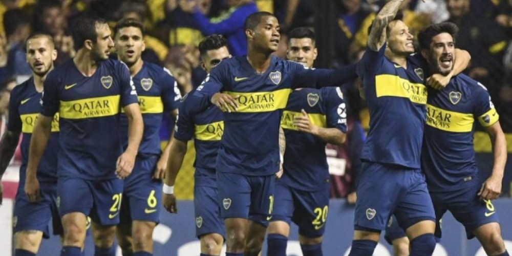 Mientras se desarrolla el Mundial Boca ya se entrena con nuevo sponsor
