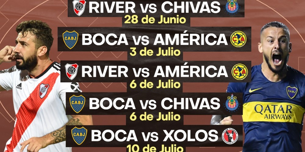 FOX Sports Premium transmitirá los partidos de pretemporada de Boca y River