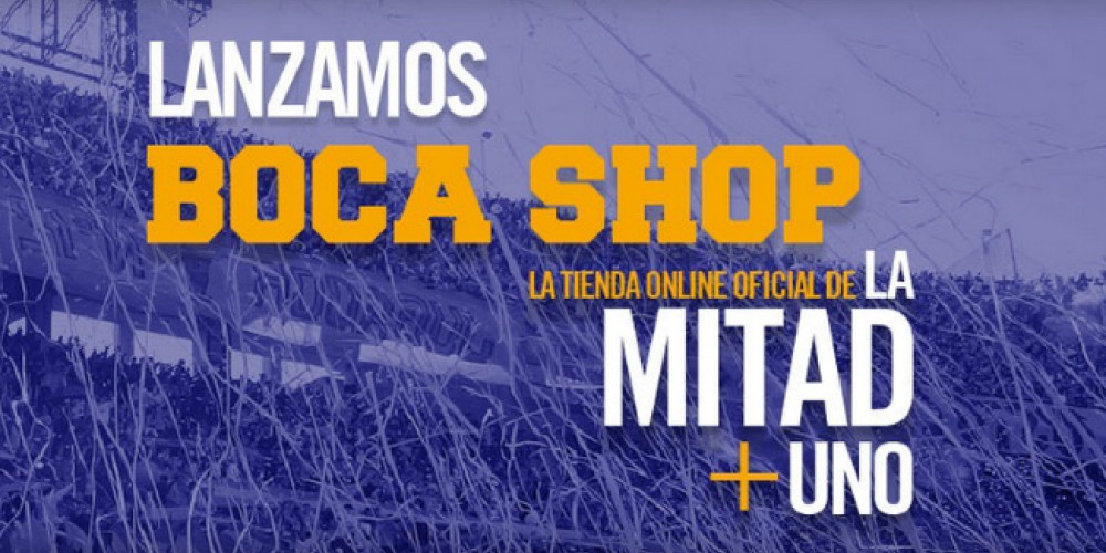 Boca Juniors lanzó su nueva tienda online