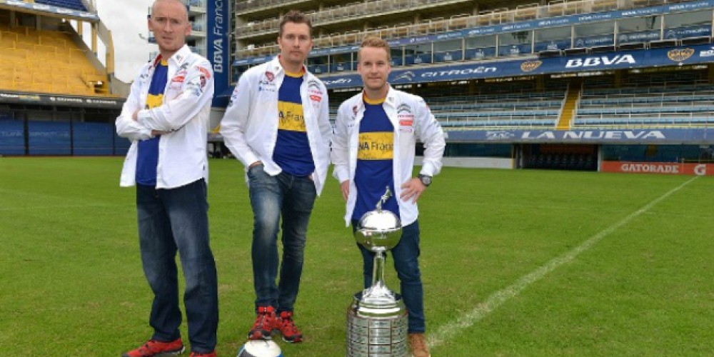 El Citro&euml;n Total Abu Dhabi World Rally Team estuvo en la Bombonera