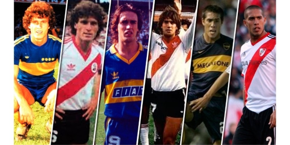 ¿Quiénes jugaron para Boca y para River?