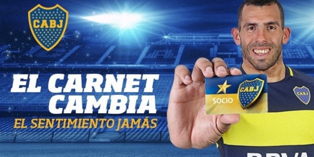 Boca renueva sus carnets de socios