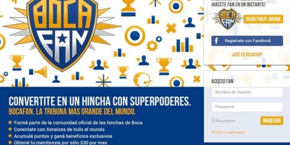 Se lanzó BocaFan.com, “la tribuna más grande del mundo”
