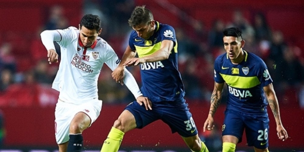 Sevilla podr&iacute;a jugar contra Boca en La Bombonera