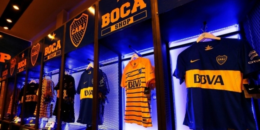Se inauguró el primer Boca Shop