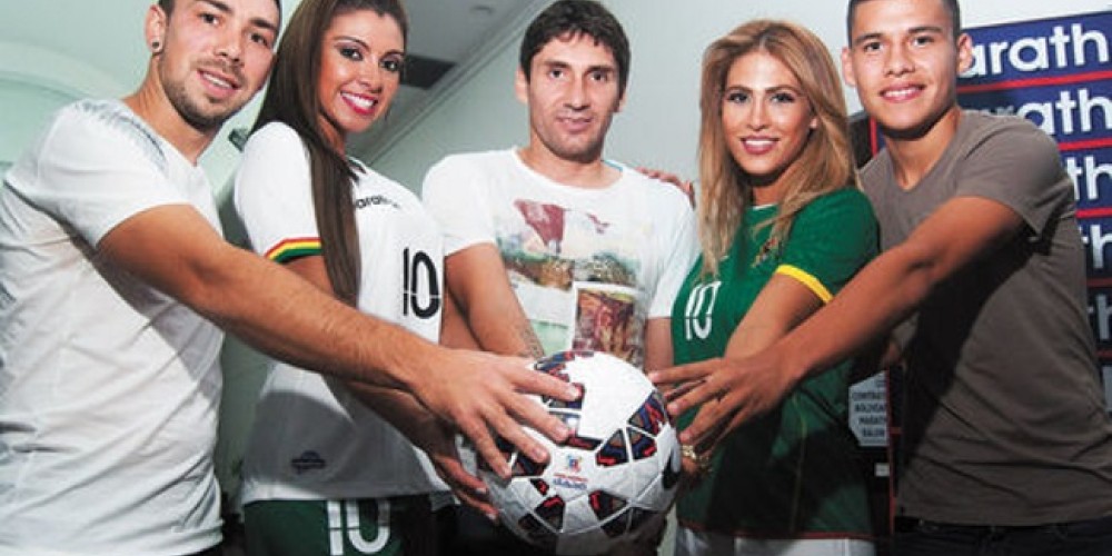 Bolivia ya tiene sus camisetas Marathon para la Copa América