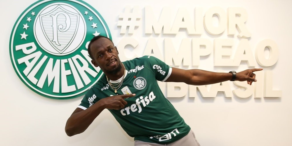 &iquest;Por qu&eacute; Usain Bolt visit&oacute; al Palmeiras de Brasil?