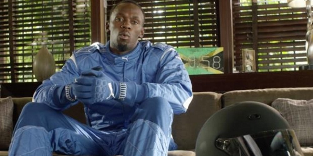 Usain Bolt desafi&oacute; a los corredores de F&oacute;rmula E