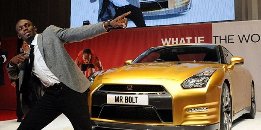Nissan declara el “Día de Usain Bolt”