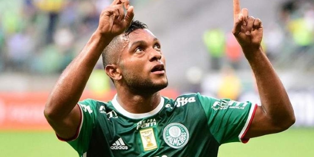 As&iacute; es un d&iacute;a de partido de Miguel Borja en el Palmeiras
