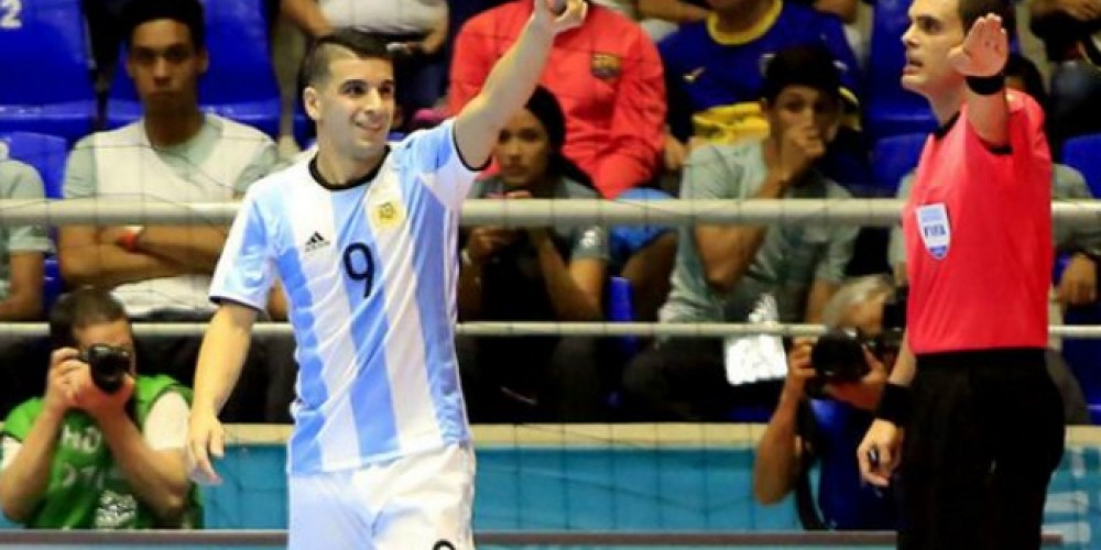 Un gol argentino entre los 10 mejores del Mundial de Futsal